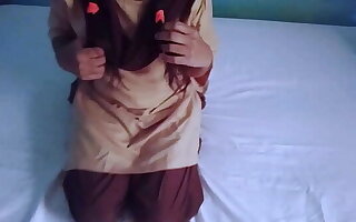 Indian School girl fucked hard by her Classmate